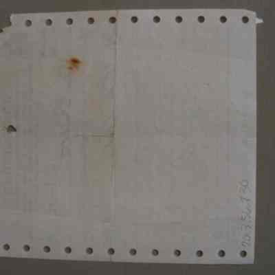 John Lindsay International Harvester receipt for Len Fulton