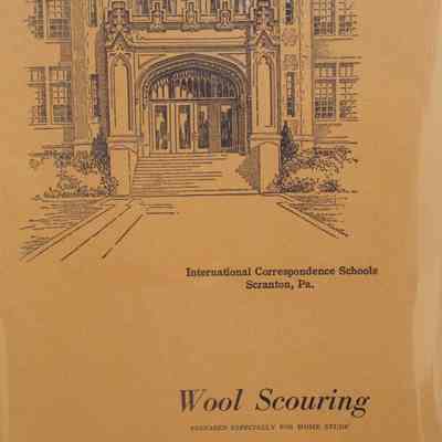 Wool scouring: 470 / Prepared especially for home study by I.C.S. Staff.