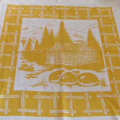 'Canadiana' Tablecloth