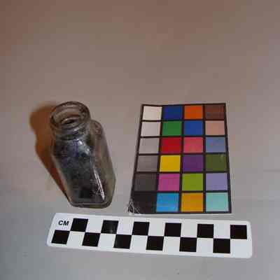 Blue Dye Bottle
