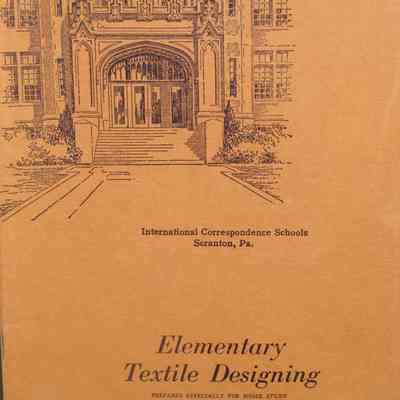 Elementary Textile Designing : 502 / Prepared especially for home study by I.C.S. Staff.
