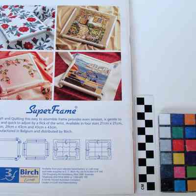 Embroidery and Cross Stitch Volume 12 Issue 6 Back