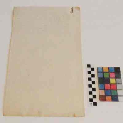 Back of document