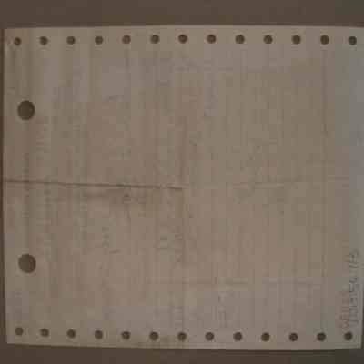 John Lindsay International Harvester receipt for Len Fulton