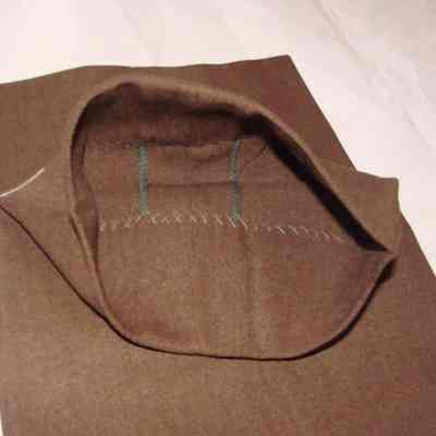 Brown/green wool pants