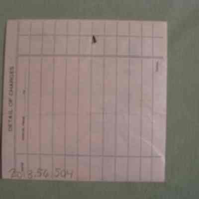 Bell Telephone Company of Canada bill for Fulton Bros.