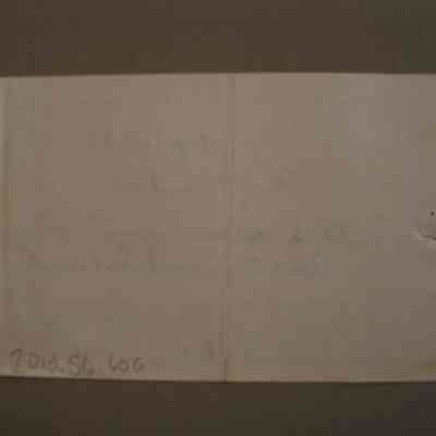 The Almonte Gazette receipt for advertising for Fulton Bros.