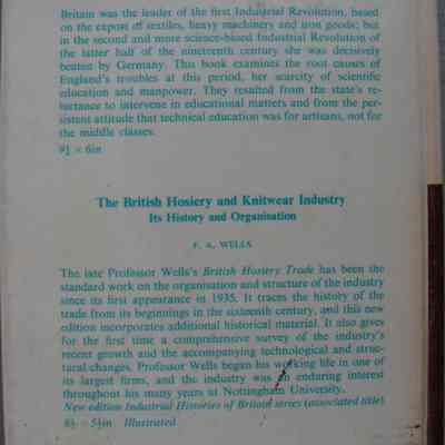 The tweedmakers : A history of the Scottish fancy wool industry, 1600-1914 / Clifford Gulvin.