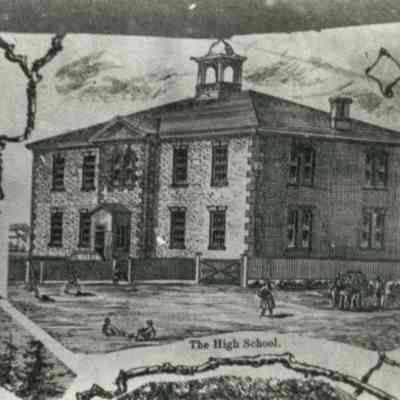 Sketch of Almonte High School