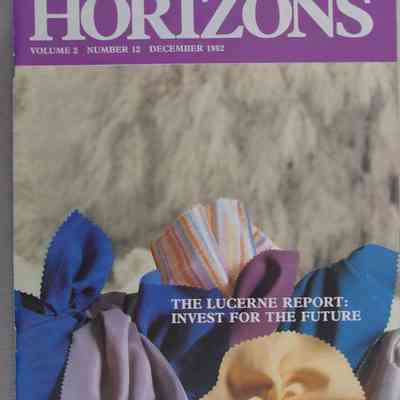 Textile horizons : The international magazine of The Textile Institute / Editor Ted Love.