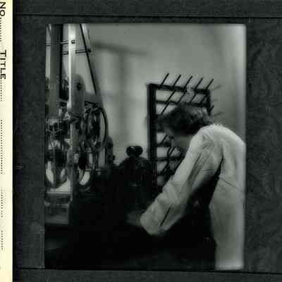 Glass-plate negative slide
