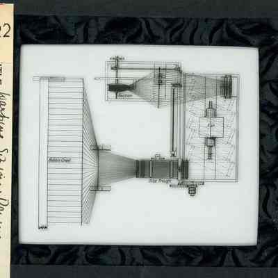 Glass-plate negative slide