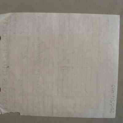Almonte Cold Storage receipt for Len Fulton