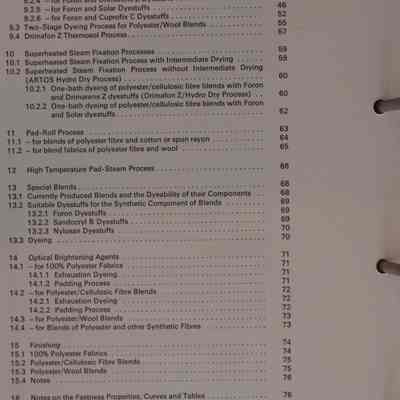 Foron dyestuff for polyester fibres and the polyester component of blends : Vol 1.