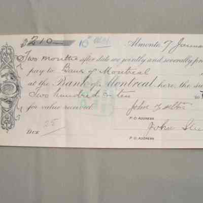 Receipt to John Fulton