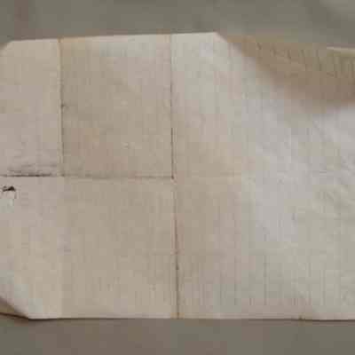 Chas. E. Symington receipt for Len Fulton
