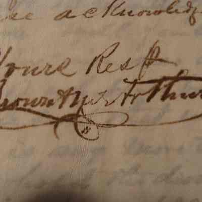 signature of Brown and McArthur
