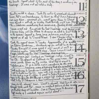 Diary of Dorothy Burnham, 1988