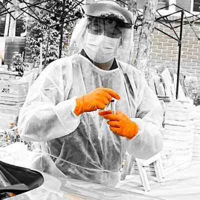 Paramedic in PPE