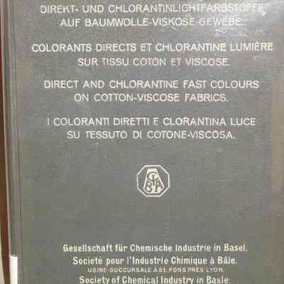 Direct and chlorantine fast colours on cotton-viscose fabrics.
