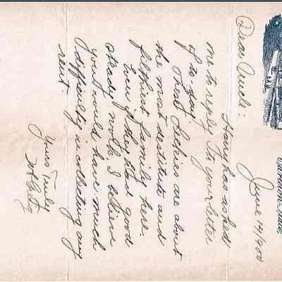 Letter to A.M. Greif from M.F. Greig