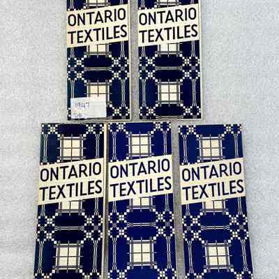 5 Pamphlets - Ontario Textiles