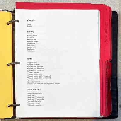 Techniques - List of Techniques Page 1