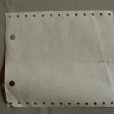 John Lindsay Receipt