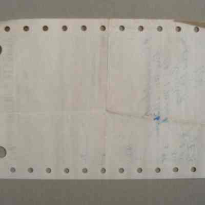 Almonte Building Supply receipt for Fulton
