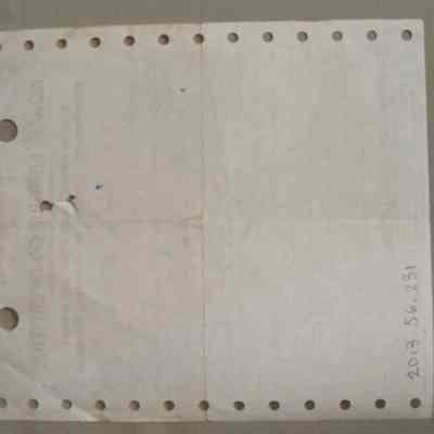 North Lanark Co-operative invoice for Len