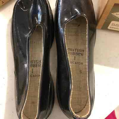 Children's rubber overshoes