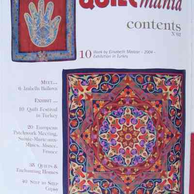 Quilt Mania The Quilt Magazine Issue 62 Index