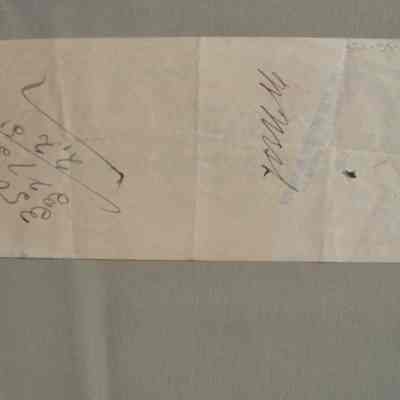 Receipt to John Fulton