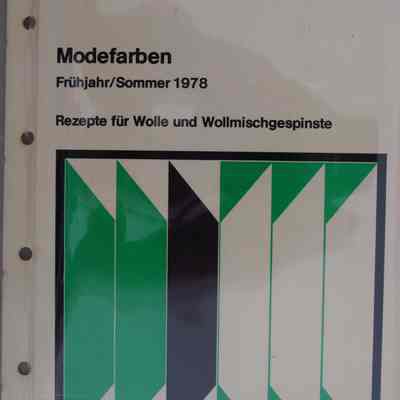 Modefarben Fruhjar/Sommer 1978 : Rezepte fur wolle und wollmischgespinste.