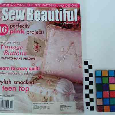 Sew Beautiful Issue 122 2009 Cover