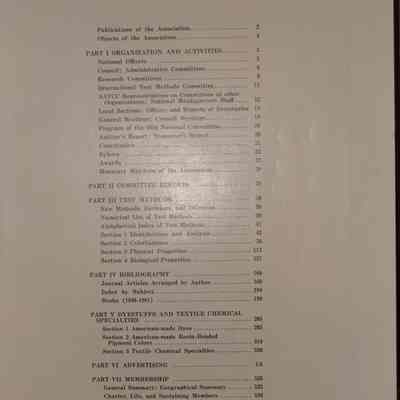 1961 technical manual of the american association of textile chemists and colorists : Vol. XXXVII / William D. Appel, Editor.