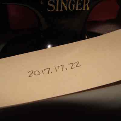 Sewing Machine Singer Manual