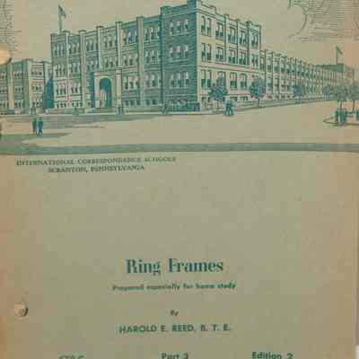 Ring frames : 478 C, Part 3 / By Harold E. Reed.