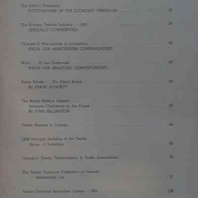 Canadian textile journal's : Manual of the textile industry of Canada 1961 / Editor: John M. Merriman.