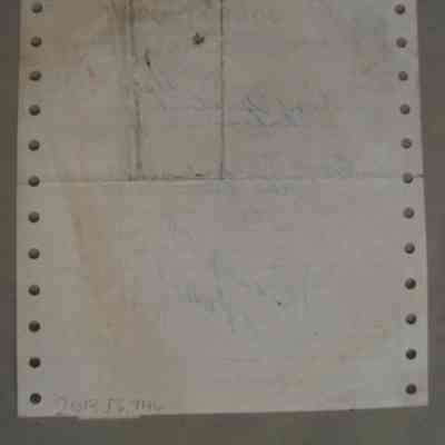 John Lindsay International Harvester receipt for Len Fulton