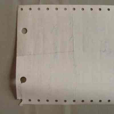 John Lindsay Receipt