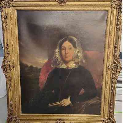 Painting of Mary Wylie (née Hamilton)