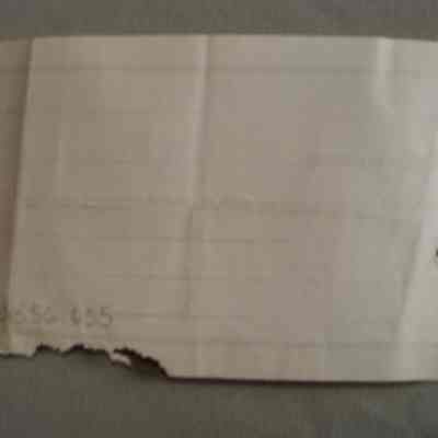 Receipt for John Fulton
