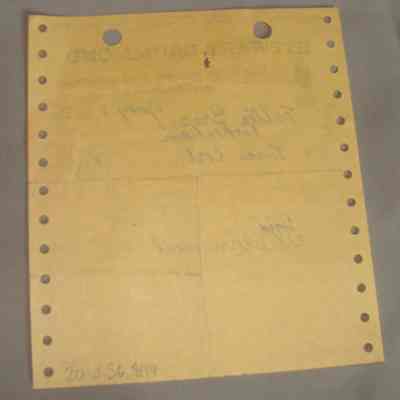 Stewart Drummond receipt for Fulton Bros.