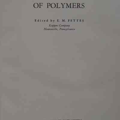 Chemical reactions of polymers / edited by E. M. Fettes.