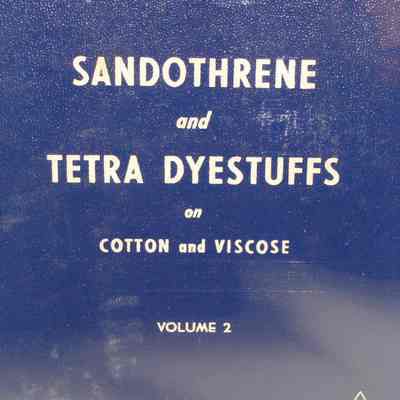 Sandothrene and tetra dyestuffs on cotton and viscose : Vol. 2.