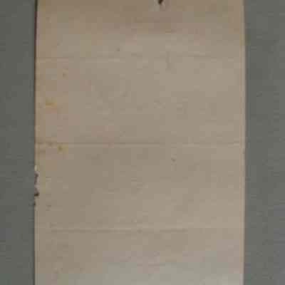 J. H. Martin receipt for Len Fulton