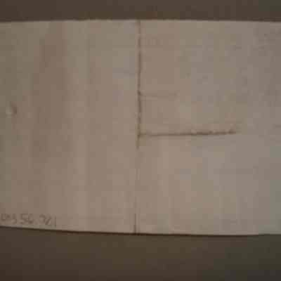 A. A. Hanna, V.S., D.V.M. Veterinarian receipt for Len Fulton