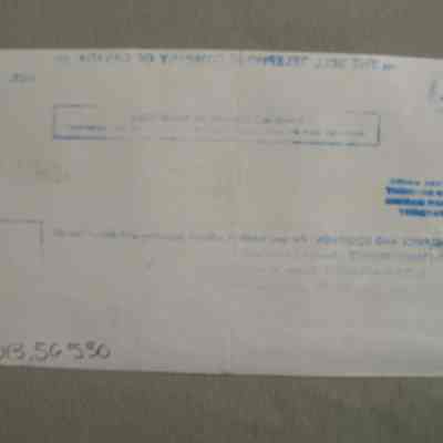 Bell Telephone Company of Canada bill for Fulton Bros.