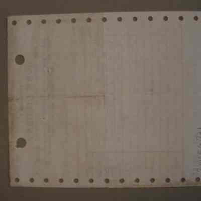 John Lindsay International Harvester receipt for Len Fulton